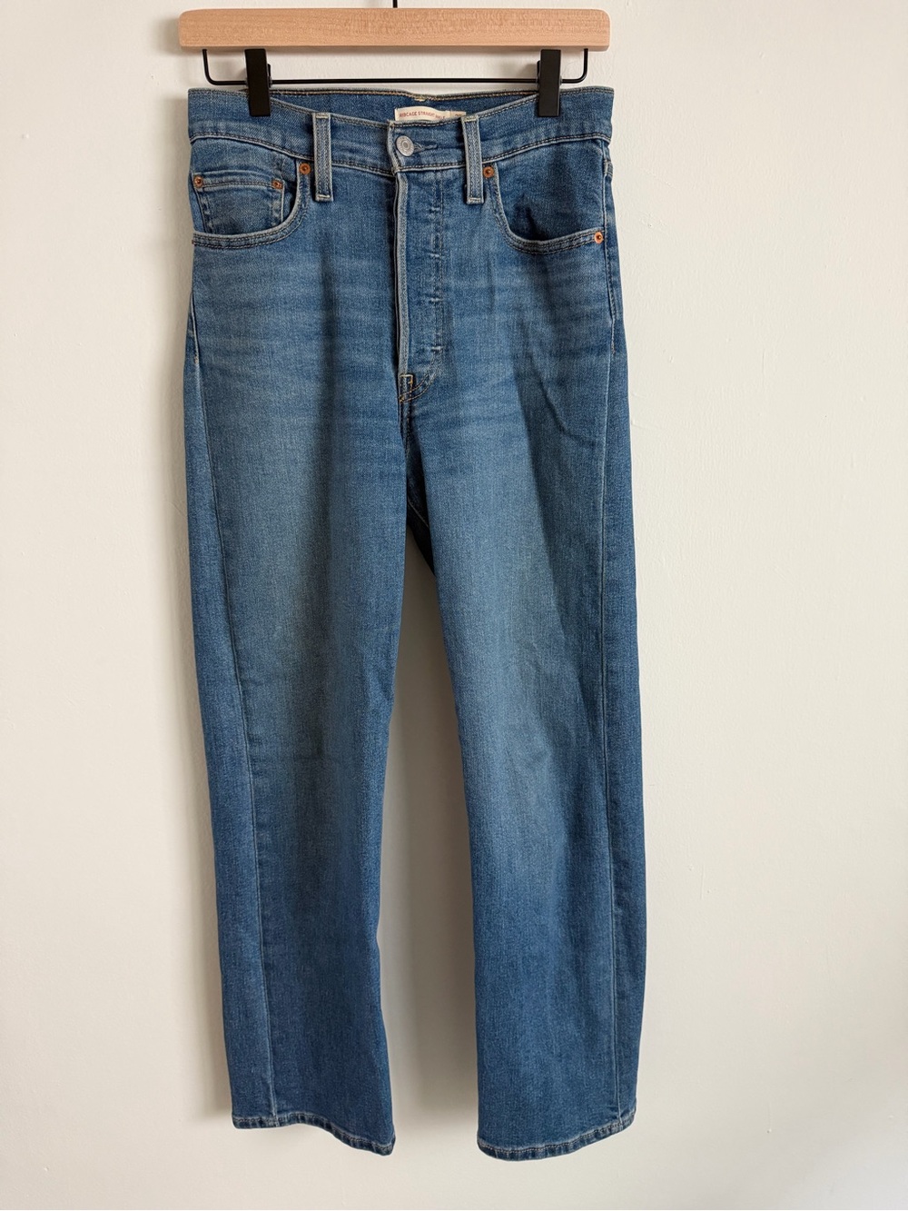 Levi Jeans Ribcage Straight Ankle